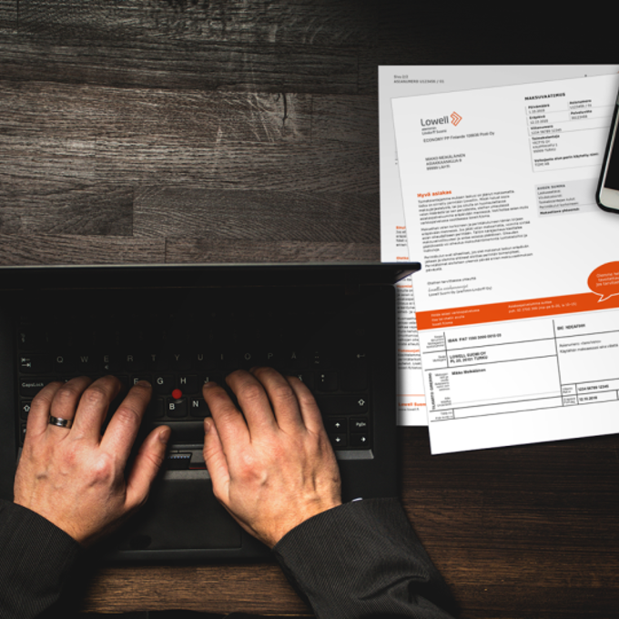 E-laskun käyttöönotto