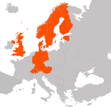 Kansainvälisessä Lowell-perheessä on yhteensä yli 4 400 jäsentä Pohjoismaissa, Virossa, DACH-alueella ja UK:ssa.