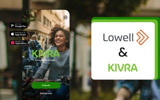 Lowell ja Kivra laajentavat yhteistyötään - laskujen lisäksi maksumuistutukset ja perintäkirjeet kustannustehokkaasti perille digipostina